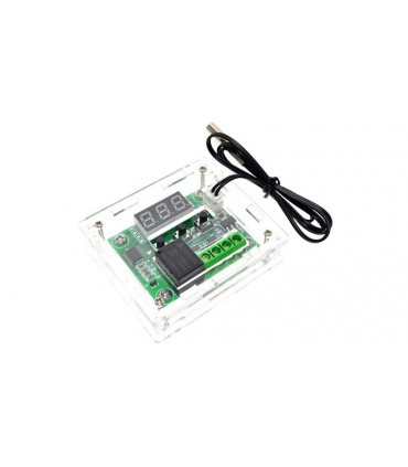 Корпус регулятора температуры XH-W1209 акриловый прозрачный (15816)