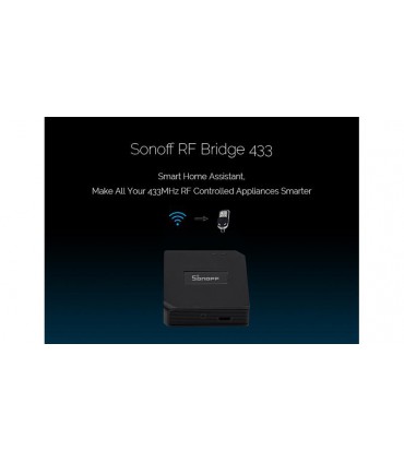 Умный Wi-Fi мост Sonoff RF 433MHz Wi-Fi сигнализация (14675)