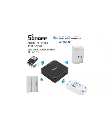 Умный Wi-Fi мост Sonoff RF 433MHz Wi-Fi сигнализация (14675)