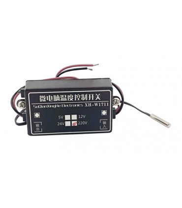 Терморегулятор термостат реле AC220V XH-W1711 10A (10916)