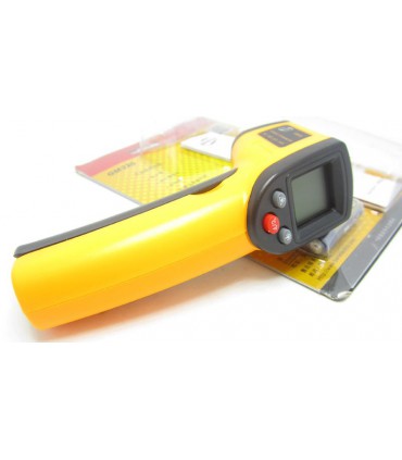 Лазерный цифровой термометр пирометр Benetech GM320 -50...+400С (10553)