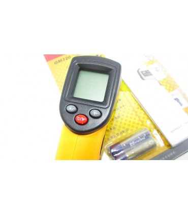 Лазерный цифровой термометр пирометр Benetech GM320 -50...+400С (10553)