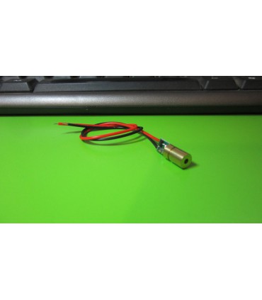Лазер точка 3-5V 650nm 5mW (12784)