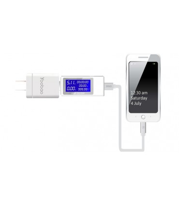 Тестер USB-тестер Keweisi KWS-1705A для измерения напряжения емкости тока (18946)