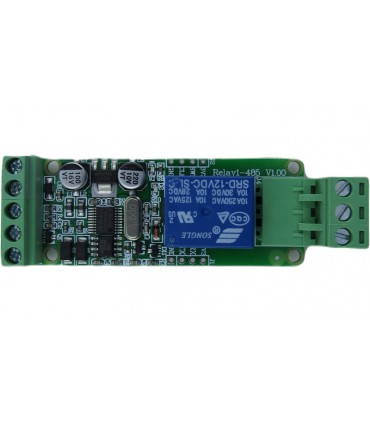 Модуль релейный Modbus RTU 1 RS485 TTL 12V (18977)