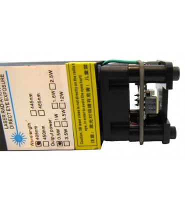 Лазерный модуль лазер для станка 405nm 0.5W 500mW (18096)