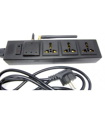 Умная смарт GSM-розетка удлинитель с плавным пуском 2.2кВт (16512)