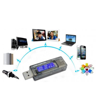 USB тестер емкости детектор Keweisi KWS-V21 (10011)