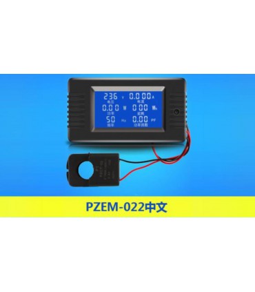 Ваттметр мощности переменного тока 100A PZEM-022 Split-CT (16650)