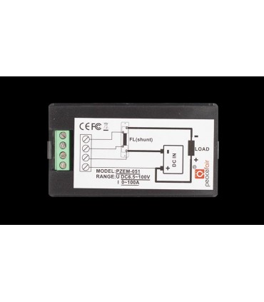 Ваттметр вольтметр амперметр DC 6.5-100V 50A PEACEFAIR PZEM-051 с шунтом (10584)
