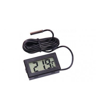 Термометр с LCD-дисплеем и выносным датчиком 1м (11661)