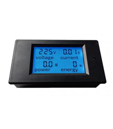 Счетчик электричества ваттметр AC 80-260V 20A PEACEFAIR PZEM-021 (10539)