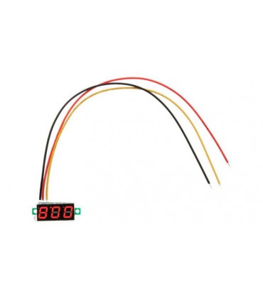 Миниатюрный цифровой встраиваемый вольтметр 100V (10340)