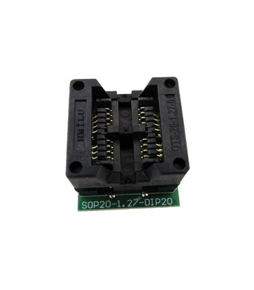 Адаптер ZIF для программирования OTS20 1.27mm SOP20 to DIP20 (16599)