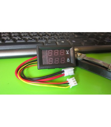 Амперметр вольтметр 50 А в комплекте с шунтом (10519)