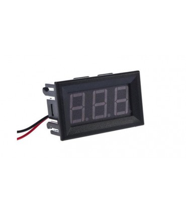 Цифровой встраиваемый вольтметр постоянного тока DC 4.5-30В (10185)