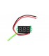 Вольтметр миниатюрный цифровой 4.5-32V 0.36 (10622)