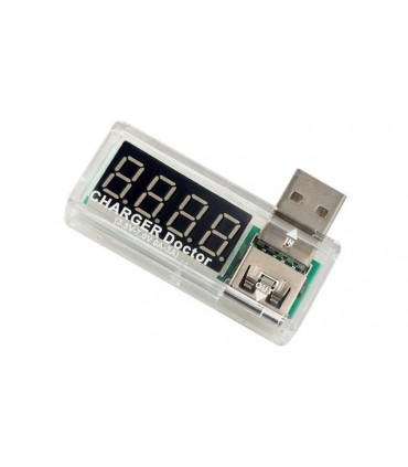 USB тестер-измеритель тока напряжения (10170)