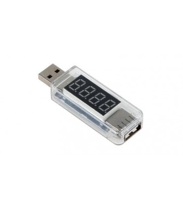 USB тестер-измеритель тока напряжения (10169)