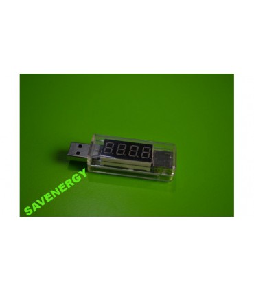 USB тестер-измеритель тока напряжения (10169)