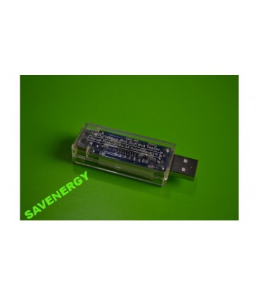 USB тестер-измеритель тока напряжения (10169)