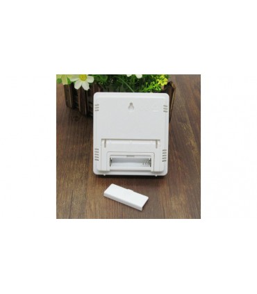 Цифровой термометр гигрометр AIRO HTC-1 часы будильник (14178)