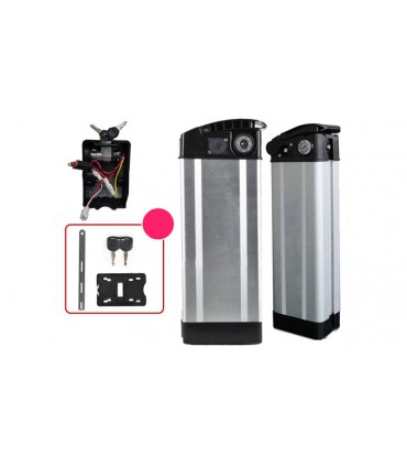 Корпус батареи электровелосипеда Haiba Shell 365*135*90мм планка 265мм алюминий (18802)