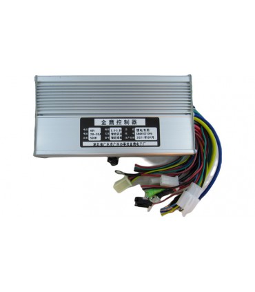 Контроллер электровелосипеда под литиевый аккумулятор 48V 500W (18665)