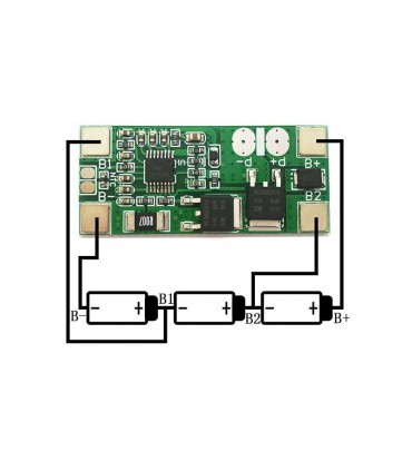 Плата защиты литиевого аккумулятора BMS Li-Ion 3S 12.6V 7A (16261)