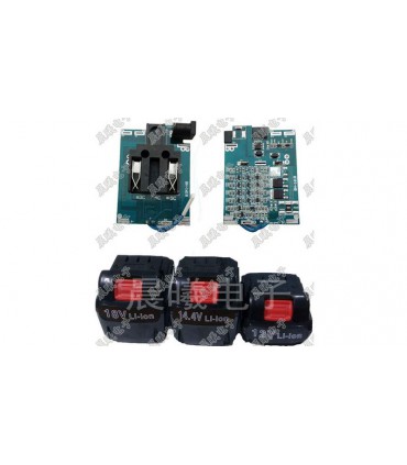Плата защиты контроллер батареи шуруповерта Li-Ion 5S 18V (17047)