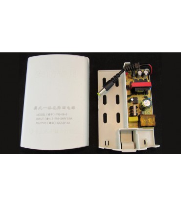 Блок питания в пластиковом корпусе AC 220V to DC 12V 3A 120*85мм (16298)