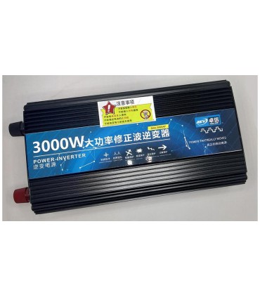 Автомобильный инвертор высокой мощности 24V на 220V 3000W (16341)