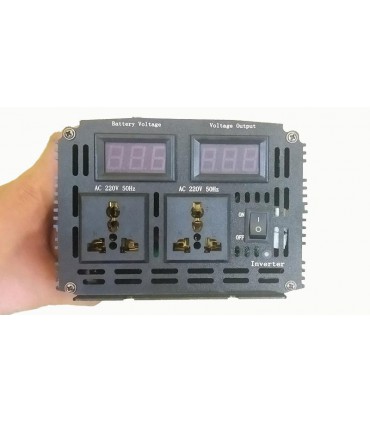 Автомобильный инвертор высокой мощности 12V на 220V 4000W (16342)