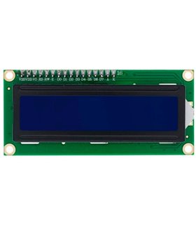 Дисплей 1602 5V синий экран с интерфейсной шиной IIC I2C (17647) Дисплей 1602 5V синий экран с интерфейсной шиной IIC I2C (17647)