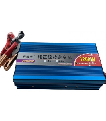 Домашний UPS ИБП инвертор чистая синусоида 220V 1200W 12V (19193)