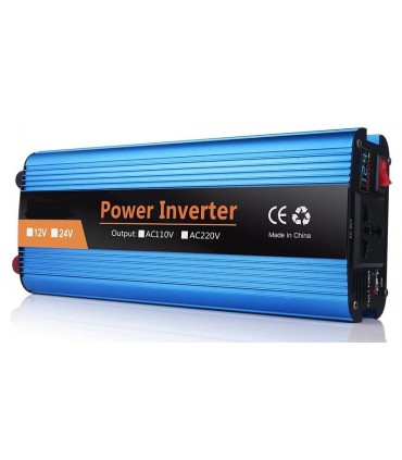 Домашний UPS ИБП инвертор модифицированная синусоида 220V 1500W 12V (19189)