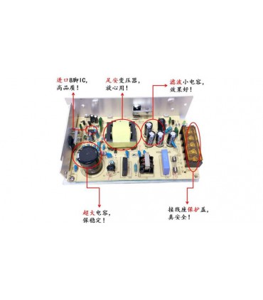 Универсальный блок питания 5V 10A S-50-5 (14350)