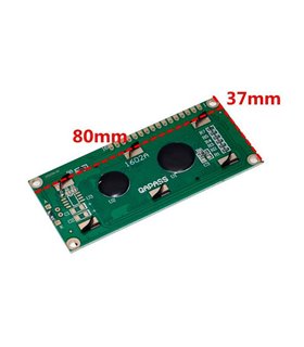 Дисплей 1602 5V синий экран с интерфейсной шиной IIC I2C (17647) Дисплей 1602 5V синий экран с интерфейсной шиной IIC I2C (17647)