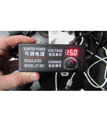 Блок питания с регулируемым напряжением 9-24V 3A цифровой дисплей (18656)