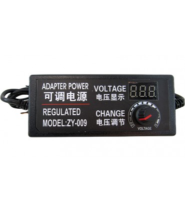 Блок питания с регулируемым напряжением 3-12V 5A цифровой дисплей (18655)