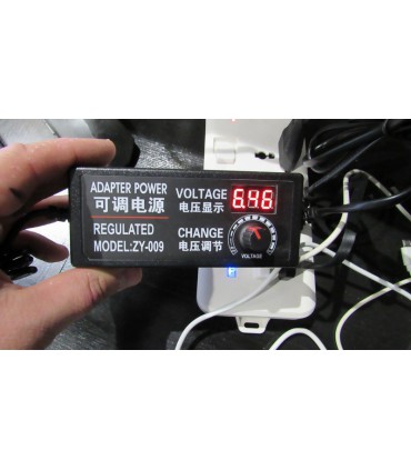 Блок питания с регулируемым напряжением 3-12V 5A цифровой дисплей (18655)