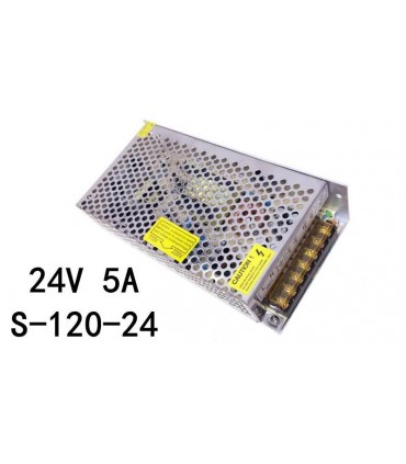 Универсальный блок питания 24V 5A S-120-24 (14343)