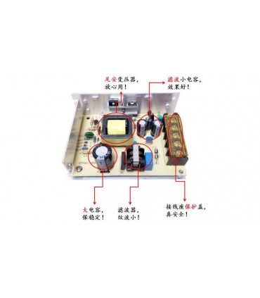 Универсальный блок питания 12V 3.2A S-40-12 (14352)
