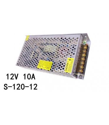Универсальный блок питания 12V 10A S-120-12 (14336)