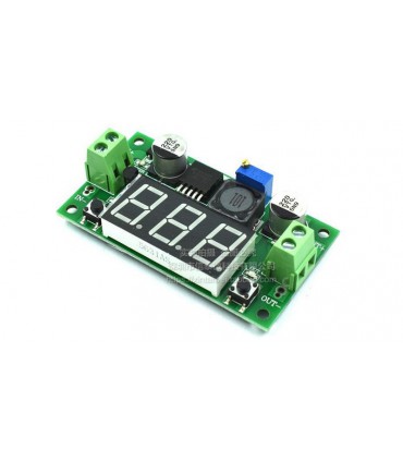 DC понижающий с вольтметром 3A LM2596 (10541)