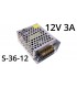 Импульсный блок питания трансформатор 12V 3A S-36-12 (15588)