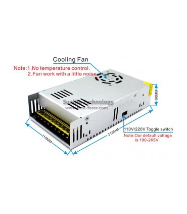 Блок питания в металлическом корпусе 3V 60A S-180-3 (17454)