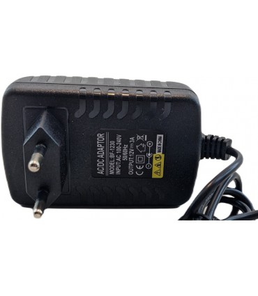 Блок питания бытовой без индикатора 12V 3A 5.5*2.1мм (19443)