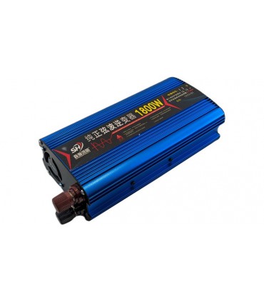 Инвертор преобразователь SH12.1800 12V 220V 900W/1800W чистый синус (19901)