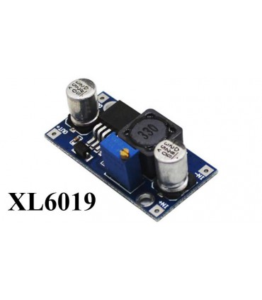 Повышающий преобразователь напряжения XL6019 DC 3-32V to 5-35V 4A (15937)